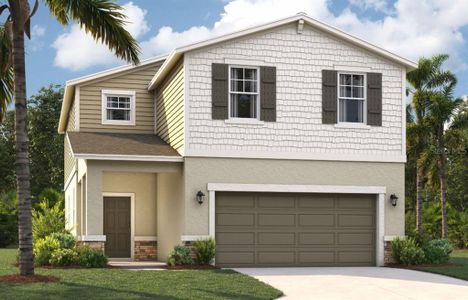 New construction Single-Family house 551 Ladoga Drive, Cocoa, FL 32927 The Jensen- photo 0