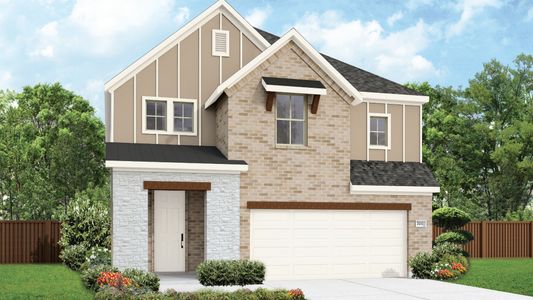 New construction Single-Family house 301 Outhaul Dr, Hutto, TX 78634 plan Wayfinder - image