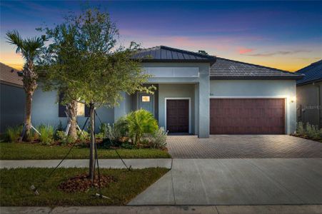 New construction Single-Family house 10864 Banyan Breeze Blvd, Land O' Lakes, FL 34638 Halos II- photo 0