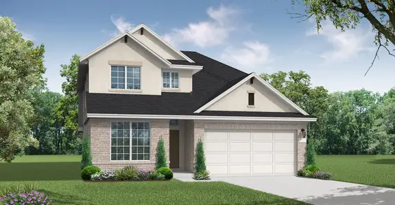 New construction Single-Family house 695 Sunforest Ln, New Braunfels, TX 78130 plan Milano - image