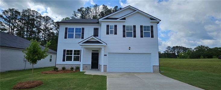 New construction Single-Family house 8623 Secretariat Drive, Lithonia, GA 30058 Hayden- photo 0