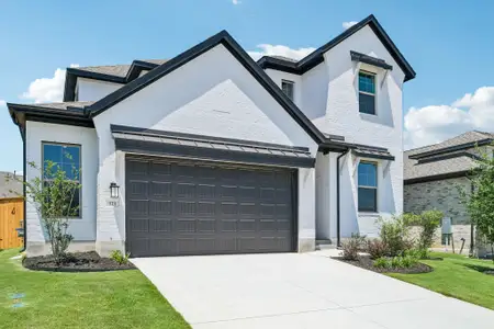 New construction Single-Family house 121 Prickly Poppy Lp, Kyle, TX 78640 plan Landon - image