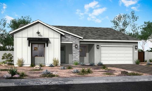 New construction Single-Family house 4780 W Flat Iron Ct, Queen Creek, AZ 85142 Lowell Plan 5508- photo 0