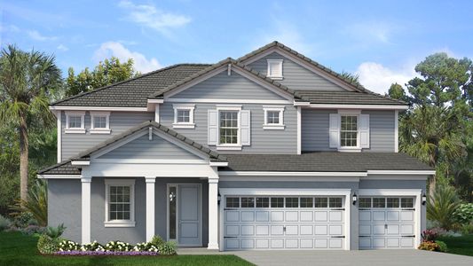 New construction Single-Family house 2718 Wise River Ln, Zephyrhills, FL 33541 plan Redwood - image