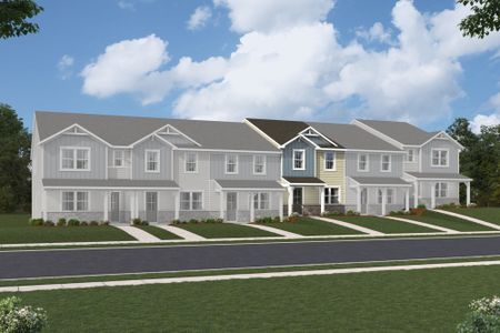 New construction Townhouse house 2612 Selbourne Dr, Gastonia, NC 28052 plan Shelby - image