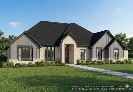 New construction Single-Family house 2120 Middlewood Cir, Granbury, TX 76049 - image