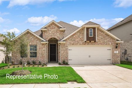 New construction Single-Family house 506 Red Barn Dr, Van Alstyne, TX 75495 Premier Series - Juniper- photo 0
