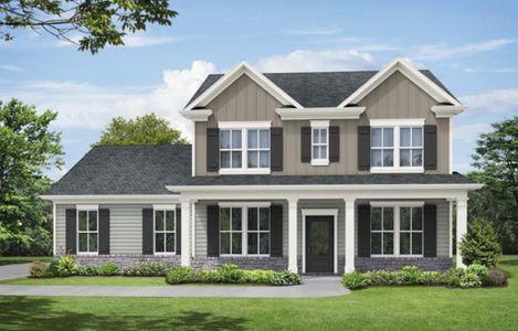 New construction Single-Family house 482 Gene Bell Rd, Monroe, GA 30655 The Lakehurst- photo 0