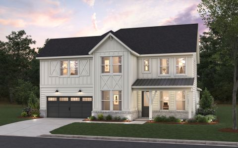 New construction Single-Family house Ball Ground, GA 30107 plan Monroe - image