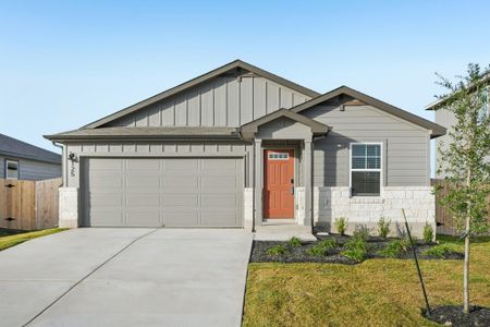 New construction Single-Family house 125 Honey Bee Rd, Jarrell, TX 76537 plan The Swenson (803) - image