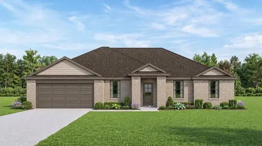 New construction Single-Family house 118 Hogans Pl, Runaway Bay, TX 76426 plan Magnolia - image