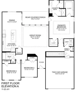 New construction Single-Family house 343 Flying Eagle Dr, Jefferson, GA 30549 plan Cumberland - image