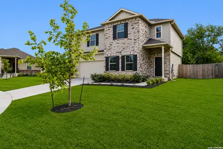 New construction Single-Family house 605 Oleander Crk, New Berlin, TX 78155 plan Cortez - image