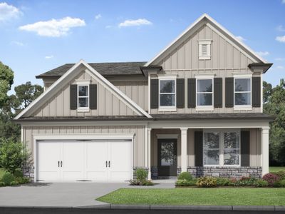 New construction Single-Family house Winder, GA 30680 plan The Everglade - image 2