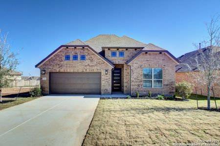 New construction Single-Family house 730 Groudsel Ave, New Braunfels, TX 78132 Premier - Willow- photo 0