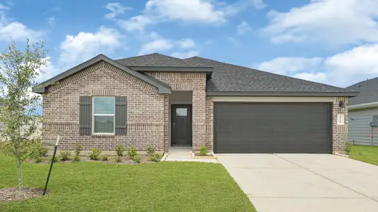 New construction Single-Family house 31330 Hastings Park Dr, Fulshear, TX 77441 plan Burnet Plan 2199 - 40' - image