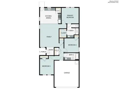 New construction Single-Family house 152 Beaver Path, San Antonio, TX 78245 plan Hunters Ranch 1306 - image 3