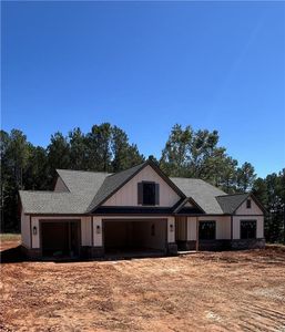New construction Single-Family house 58 Riverside Trl, Monroe, GA 30656 plan (GA) Ellen A 3 Front Entry - image