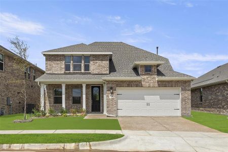 New construction Single-Family house 2330 Myrtle Way, Melissa, TX 75454 Grayson Homeplan- photo 0