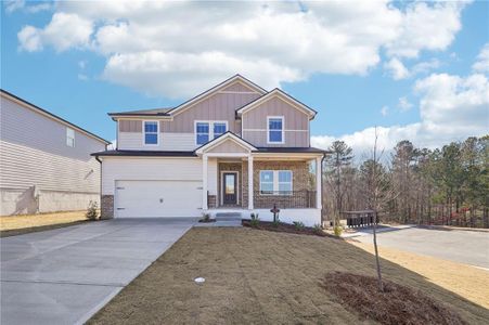 New construction Single-Family house 355 Ivey Township Dr, Dallas, GA 30312 Chatham Basement- photo 0 0