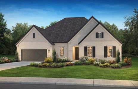 New construction Single-Family house 7710 Lavender Court, Katy, TX 77493 Plan 6005 Exterior C- photo 0