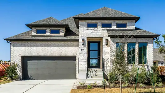 New construction Single-Family house 1137 Pansy Trl, Georgetown, TX 78628 plan 2373H - image