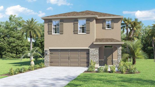 New construction Single-Family house Davenport, FL 33837 plan Robie - image