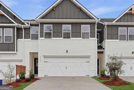 New construction Townhouse house 3212 Winding Waters Wy, Powder Springs, GA 30127 plan Monterey - image