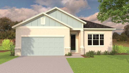 New construction Single-Family house 3120 Clewiston St, Spring Hill, FL 34609 plan Seabreeze - image