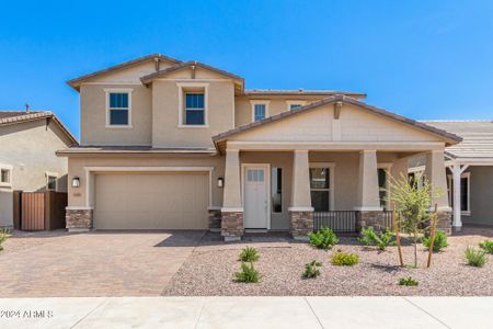 New construction Single-Family house 20595 E Via De Colina, Queen Creek, AZ 85142 Lewiston- photo 0