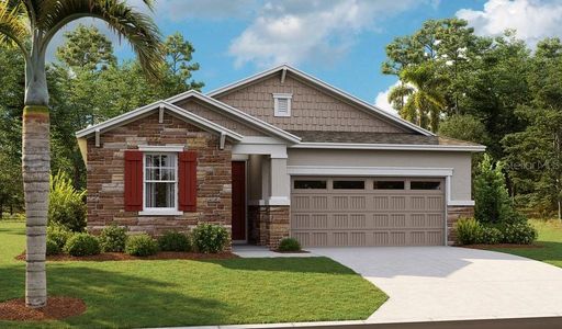 New construction Single-Family house 4056 Bannock Ave, Tavares, FL 32778 Azure- photo 0