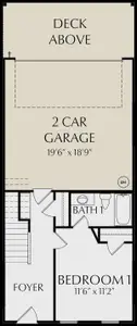 New construction Townhouse house 36 Nickel Dr, Newnan, GA 30265 plan Eaves - image 4