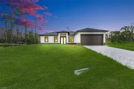 New construction Single-Family house 1316 Broadway Ave, Lehigh Acres, FL 33972 - image