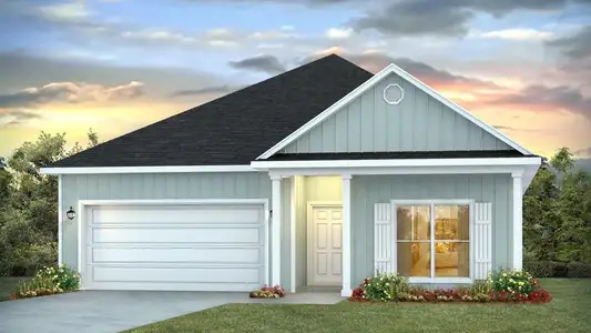New construction Single-Family house 245 Dama Del Mar Wy, Panama City Beach, FL 32407 plan Rhett - image