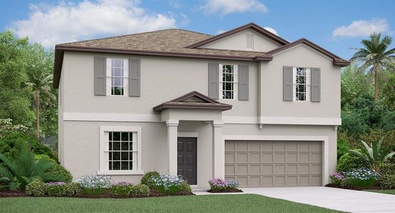 New construction Single-Family house 4328 Fabulous Finch Lane, Bartow, FL 33830 Providence- photo 0