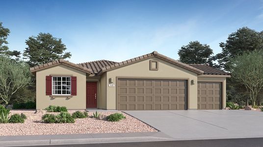 New construction Single-Family house 17543 S Desert Anemone Dr, Vail, AZ 85641 plan Daisy - image