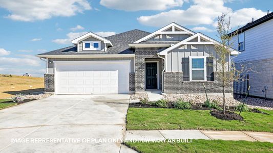 New construction Single-Family house 7109 Sweet Pea Dr, Del Valle, TX 78617 plan The Lakeway - image