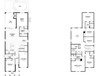 New construction Single-Family house 2340 Salty Winds Way, Kissimmee, FL 34741 Malibu III- photo 1 1