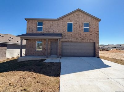 New construction Single-Family house 129 Amy Aly, San Antonio, TX 78253 plan Littleton - image