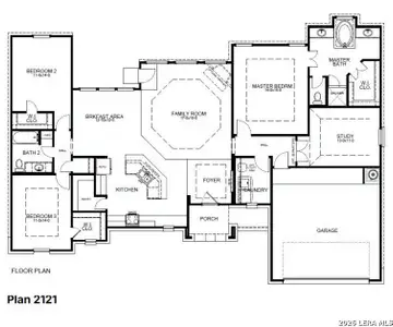 New construction Single-Family house 21254 Jordans Rnch, San Antonio, TX 78264 plan Madison - image