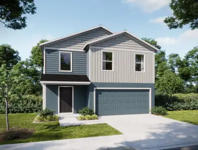 New construction Single-Family house 3789 Bluethread Wy, Haines City, FL 33844 plan Geranium - image
