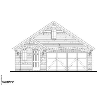 New construction Single-Family house 1809 Hillside Stroll Dr, Lavon, TX 75166 plan 1472 - image