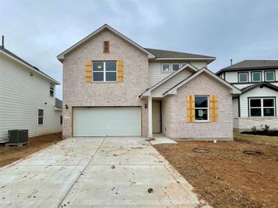 New construction Single-Family house 715 Palo Brea Lp, Hutto, TX 78634 Colton- photo 0