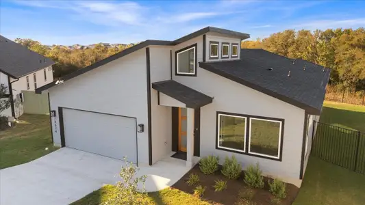 New construction Single-Family house 16624 Wind Chime Dr, Manor, TX 78653 plan The Summerville 50's - image