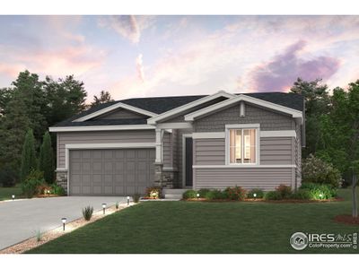 New construction Single-Family house 4439 Trader Street, Timnath, CO 80547 Livingston- photo 0