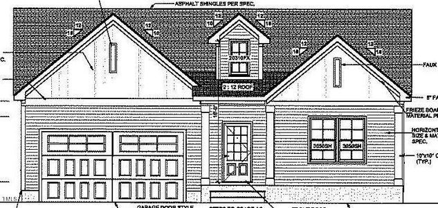New construction Single-Family house 125 Prairie Dog Dr, Louisburg, NC 27549 - image