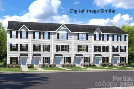 New construction Townhouse house 1617 Cunningham Towns Ct, Unit 1011D, Charlotte, NC 28208 - image