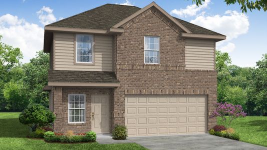 New construction Single-Family house 2439 Applewhite Mdw, San Antonio, TX 78224 Aubrey- photo 0