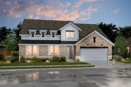 New construction Single-Family house 263 Wishing Pond Road, Lavon, TX 75166 Frankfurt- photo 0