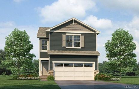 New construction Single-Family house 6121 Alpine Ridge Dr, Colorado Springs, CO 80925 plan LARK - image